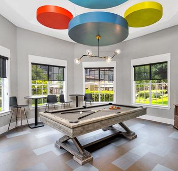24-Hour billiards room